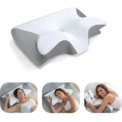 Ergonomic Contour Cervical Support Pillow
